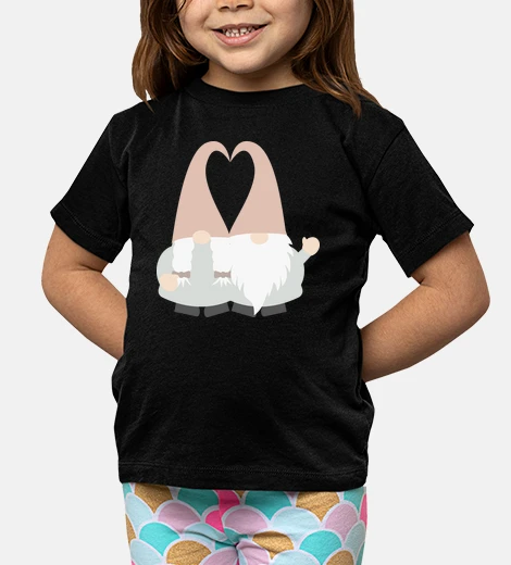 Kids gnome couple - mc t-shirt