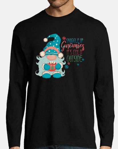 T-shirt gnome it&#39;s cold outside