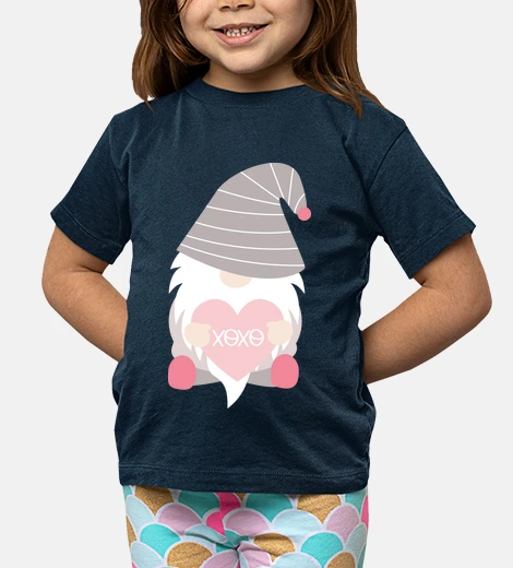 Kids gnome with heart - mc child t-shirt