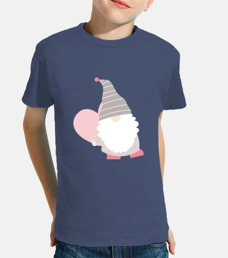 Kids gnome with heart - mc child t-shirt