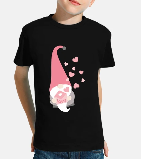 Kids gnome with love letter - mc child t-shirt