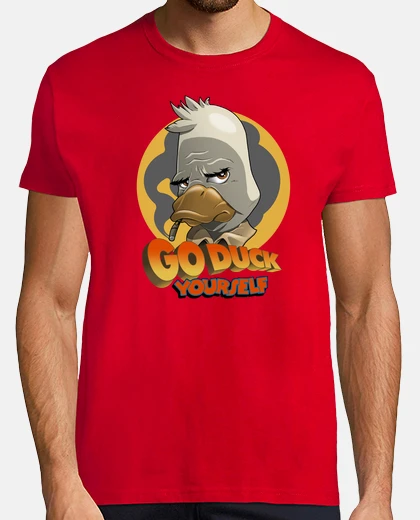 T-shirt Go duck yourself!