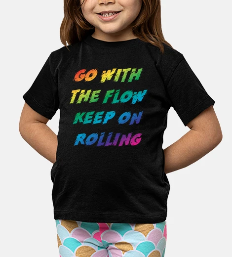 Kids go with the flow