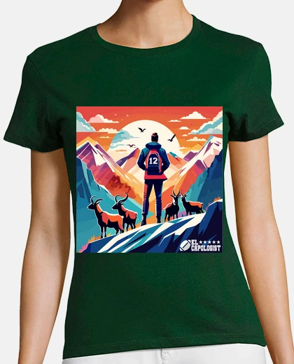 T-shirt goat brady design