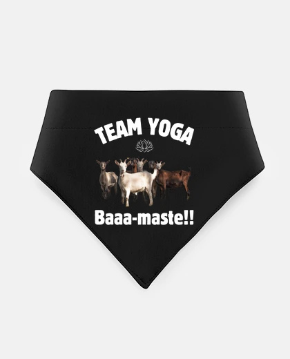 Mascotas goats yoga team baaamaste