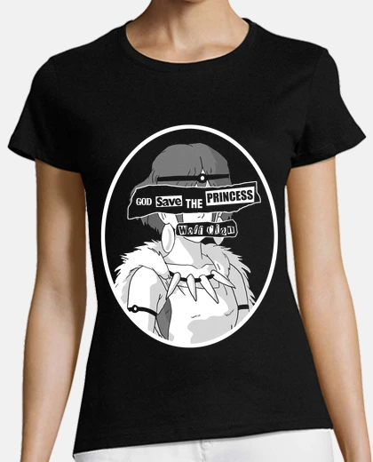 T-shirt god save the princess