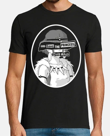 T-shirt god save the princess