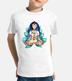 goddess chakras child short sleeve