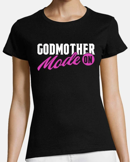 Tee-shirt godmother mode on gift