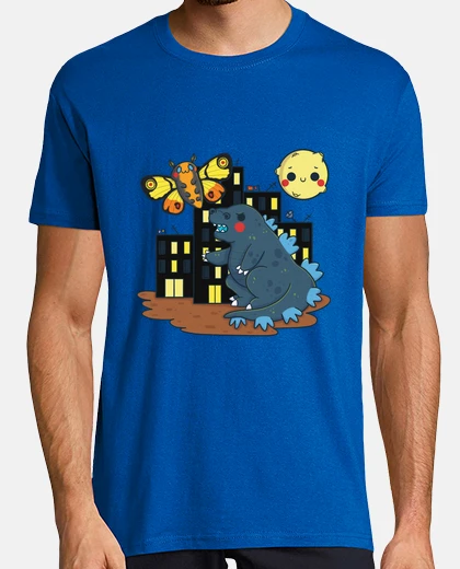 Tee-shirt godzilla contre mothra