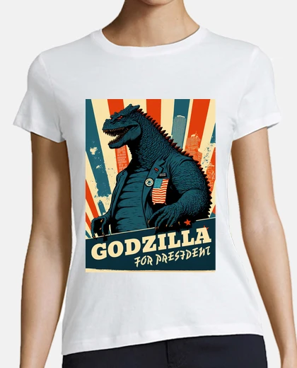 Tee-shirt godzilla pour le président