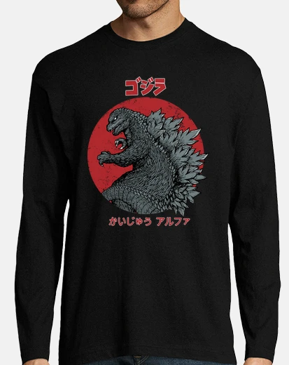 Camiseta gojira kaiju alfa