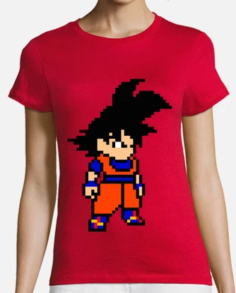 Camiseta goku 8bit ( mujer) | laTostadora Camiseta goku 8bit ( mujer) | laTostadora
