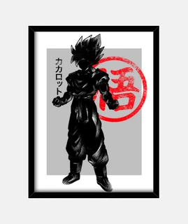 goku carmesí