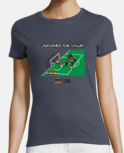 Playera Golazo de David Villa a Paraguay - Mundial 2010