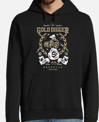 Gold on sale digger hoodie