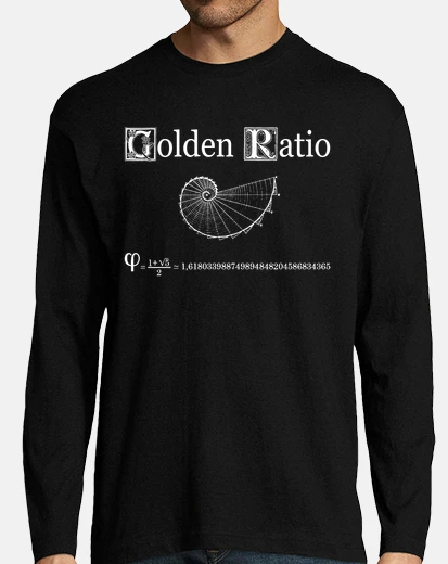 Tee-shirt GOLDEN RATIO -  PROPORTION AUREA FIBONACCI