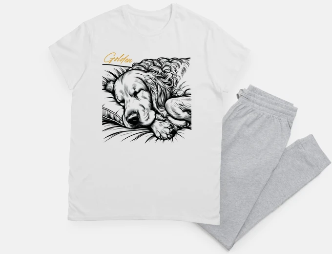 Pyjama golden retriever - dream