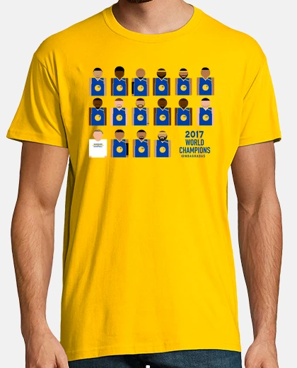 Camiseta Golden State Warriors NBA Champions 2017