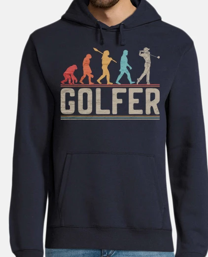 Hoodie golf evolution golfer golfing gift