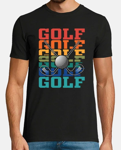 Tee-shirt golf retro