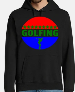 golf green sport usa rosso blu