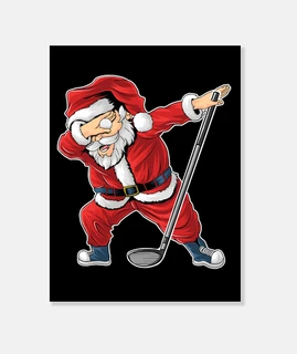 Golf Santa Claus Dabbing