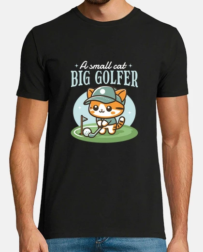 T-shirt Golfer Cat