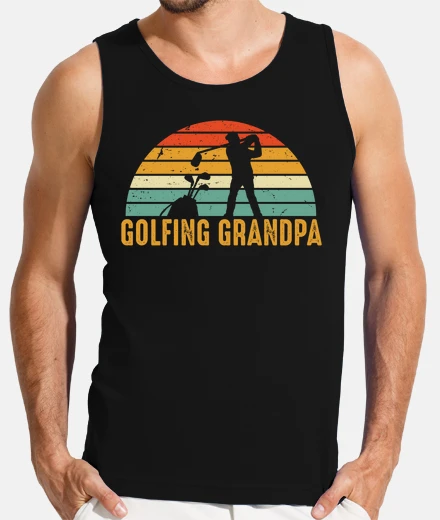 Tee-shirt golfeur grand père jouer au golf golf s