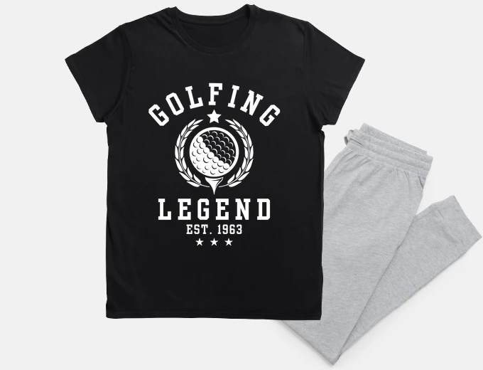 Pyjama Golfing Legend Established 1963