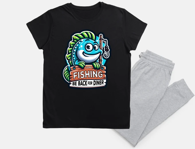 Pyjama Gone Fishing