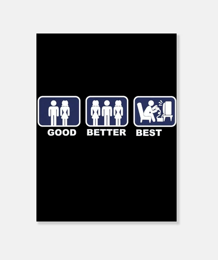 Lienzo Good-Better-Best