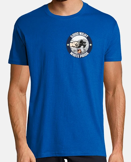 T-shirt Good Night White Pride