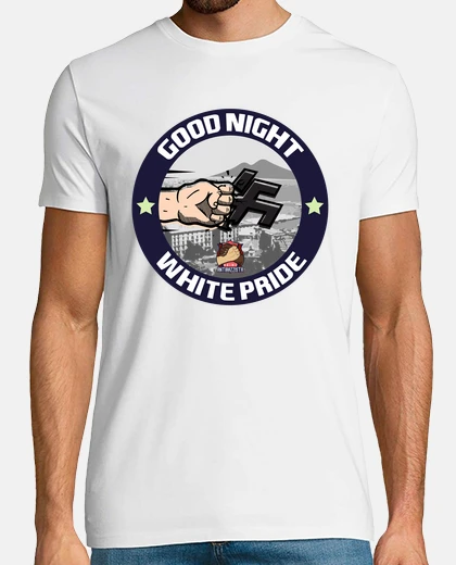 T-shirt Good Night White Pride