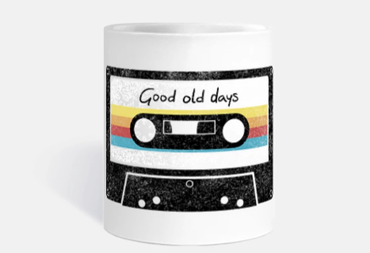 Cup good old days - mug