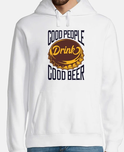 Sudadera Good People Drink Good Beer