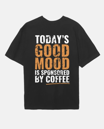 T-shirt good umore coffee - maglietta oversize