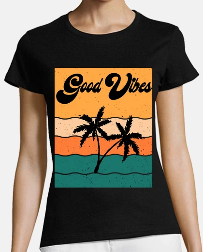 Playera good vibes