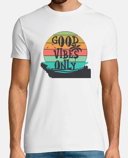 T-shirt good vibes only