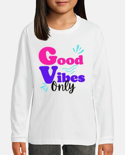 Kids good vibes only, kids classic t-shirt