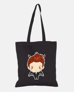 good omens tote bag - crowley