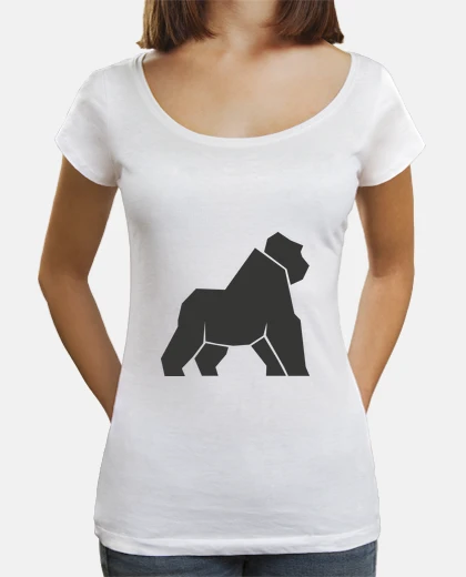 Camiseta Gorila geométrico