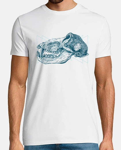 T-shirt gorilla skull