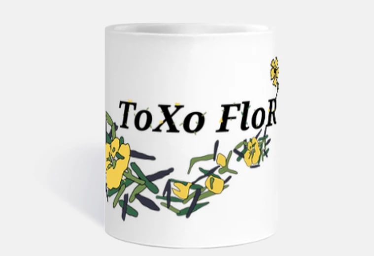 Cup gorse flower