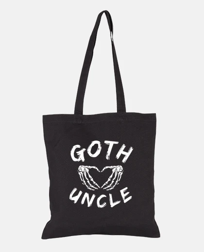 Bag Goth Uncle Funny Emo Uncle Punk skeleto