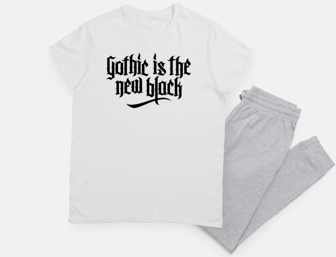 Pyjama gothic is the new black no1 (black)