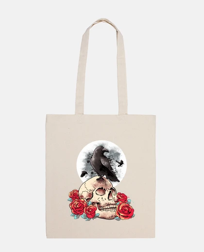 Bag goths occult moon rose witchcraft full 