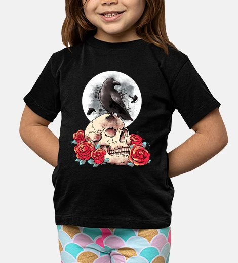 Ropa góticos oculto luna rosas brujería luna