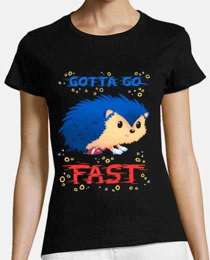 T-shirt gotta go fast sonic the hedgehog t-shirt