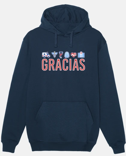 Sudadera Gracias médicos y enfermeras jersey para hombre